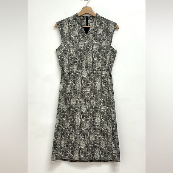 MM LaFleur Aditi Knee-Length Sleeveless Shift Dress Professional Crackle Size 2 - Picture 14 of 15